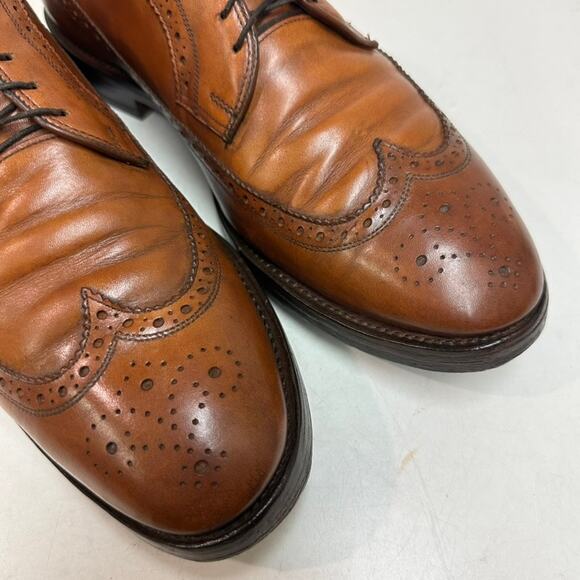 NEW HEELS Ralph Lauren x Allen Edmonds Sanderson Burnished Wingtip Made USA 11.5 main image 12